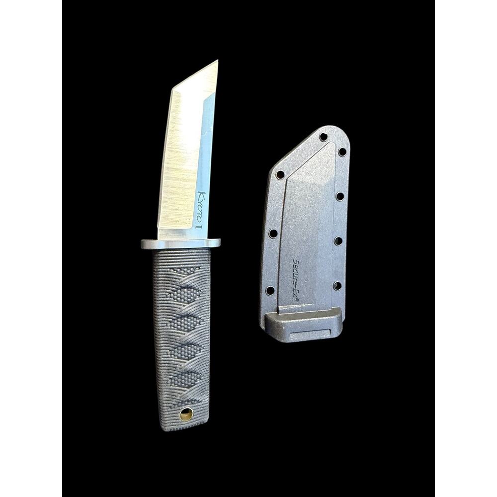 Cold Steel Kyoto 1 Tanto Fixed Blade Knife with Secure-Ex Sheath - Modern